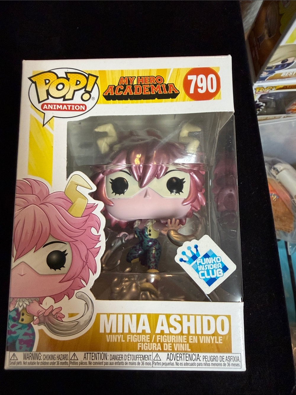 Funko Mina Ashido Metallic Pink & Gold Pop! #790